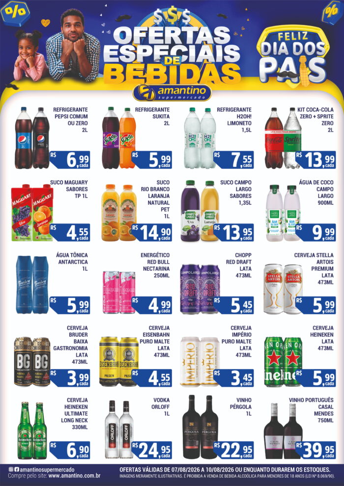 Ofertas Especiais de Bebidas