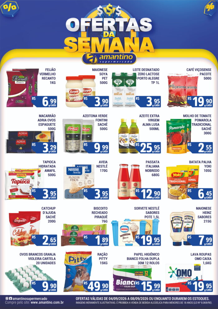 Ofertas da Semana (04/09 a 08/09)