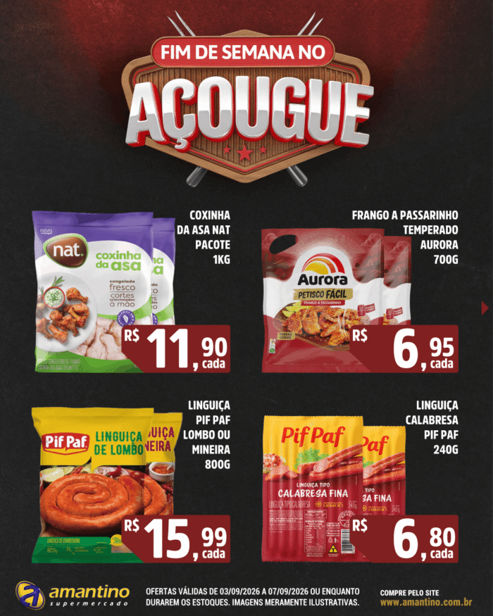 Fim de Semana no Açougue (03/09 a 07/09) – 02