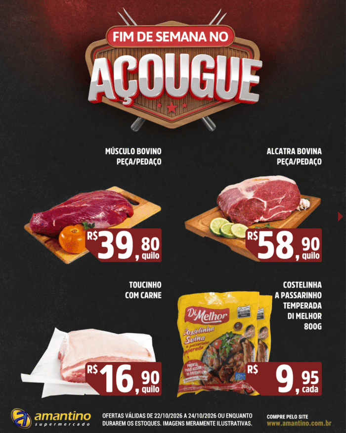 Fim de Semana no Açougue (22/10 a 24/10) – 01