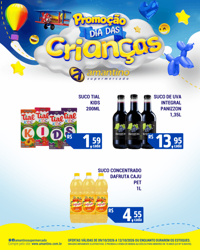 Promoção Dia das Crianças (09/10 a 12/10) – 01